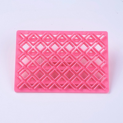 Food Grade Plastic Cookie Printing Moulds DIY-K009-52A-1