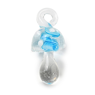 Handmade Lampwork Pendants LS-LAMP-S067-02E-1