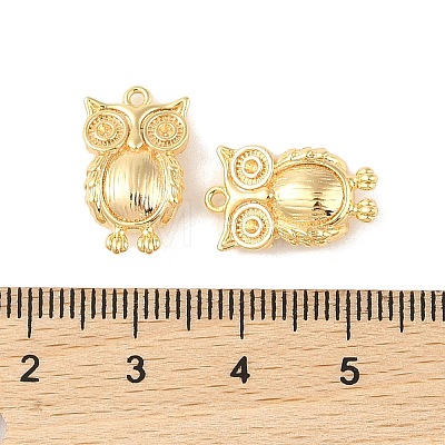 Brass Pendants Rhinestone Setting X-KK-Q816-40G-1