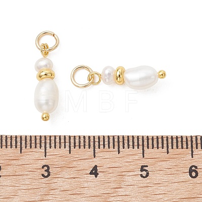 Natural Cultured Freshwater Pearl Pendants PALLOY-JF05450-01-1