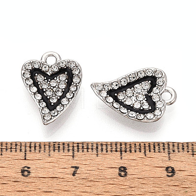 Alloy Rhinestone Pendants FIND-N012-03P-1