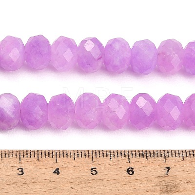 Faceted Dyed Natural White Jade Beads Strands GG-CBAE966-01B-S-1