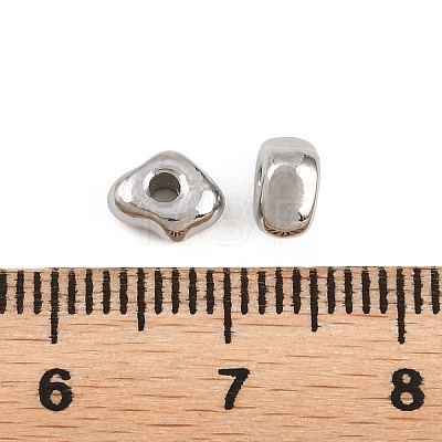 Irregular 304 Stainless Steel Beads STAS-D394-03D-P-1