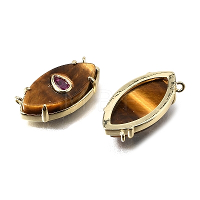 Natural & Synthetic Mixed Gemstone Pendants KK-C255-22G-1