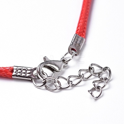 Waxed Cord Necklace Cords NCOR-R027-M-1
