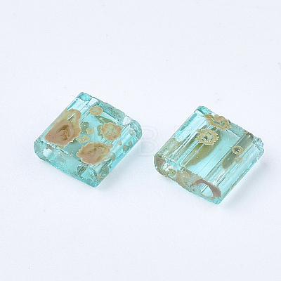 2-Hole Transparent Glass Seed Beads X-SEED-S023-30C-21-1