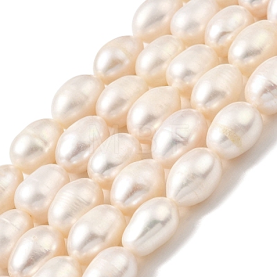 Natural Cultured Freshwater Pearl Beads Strands PEAR-I007-01E-05A-1