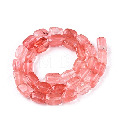 Cherry Quartz Glass Beads Strands G-T138-100-1