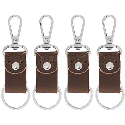 Cowhide Leather Pendant Decoration HJEW-WH20012-05B-1