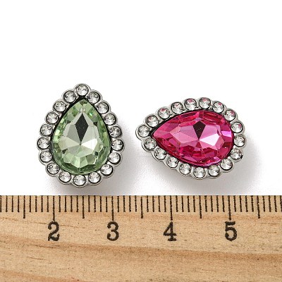 Acrylic Rhinetsone Cabochons FIND-C054-02P-1