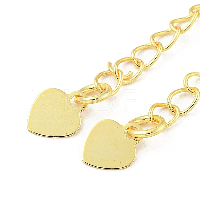 Rack Plating Brass Chain Extender X-FIND-T071-16G-02-1