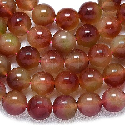Natural Malaysia Jade Beads Strands G-B165-C05-14mm-1