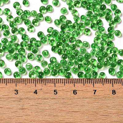 Transparent Colours Glass Seed Beads SEED-P006-02A-07-1