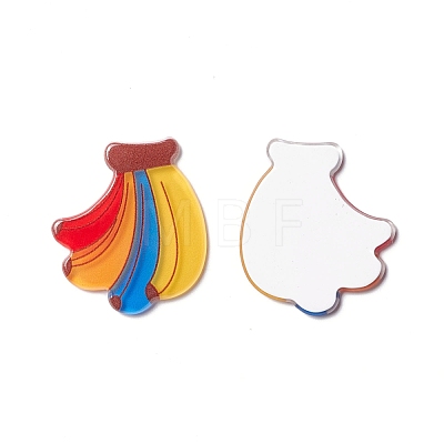 Acrylic Cabochons Suitable for Hair Pins MACR-I038-09-1