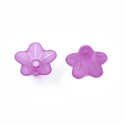 Transparent Acrylic Beads X-PL554-16-1