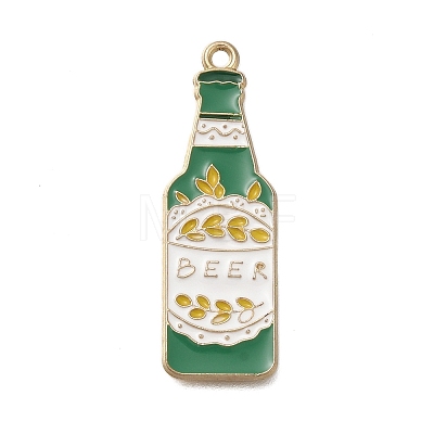 Oktoberfest Theme Alloy Enamel Pendants ENAM-S021-06G-A-1