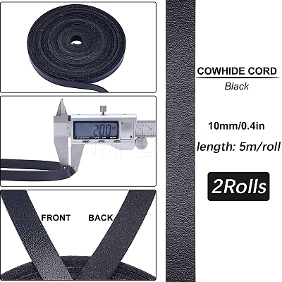 10M Flat Cowhide Cord NCOR-GF0001-01A-02-1