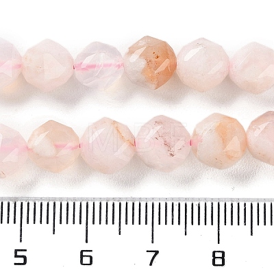 Natural Cherry Blossom Agate Beads Strands G-NH0021-A15-01-1