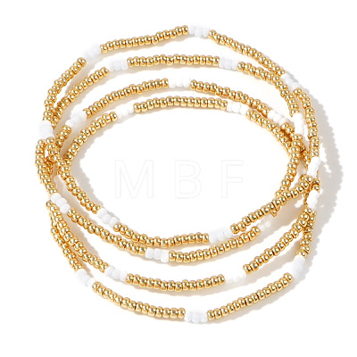 4Pcs Elegant TOHO Beaded Stretch Bracelet Set for Girlfriend KQ2133-1