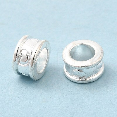 Tibetan Style Alloy European Beads K0P5H021-1