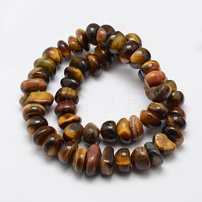 Natural Tiger Eye Beads Strands G-F521-15-1