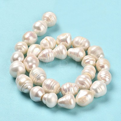 Natural Cultured Freshwater Pearl Beads Strands PEAR-E016-108-1