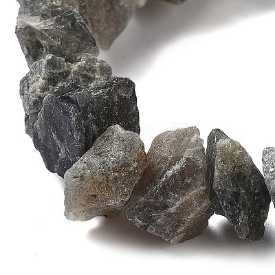 Raw Rough Natural Labradorite Beads Strands G-P528-A16-01-1