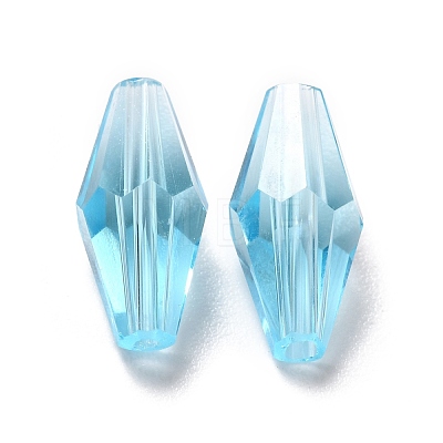 Transparent Glass Beads GLAA-G078-B-17-1