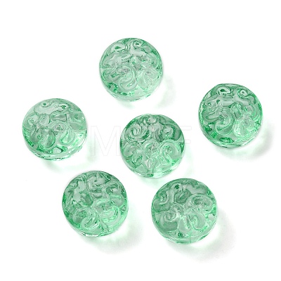 Transparent Glass Beads GLAA-D007-02D-1