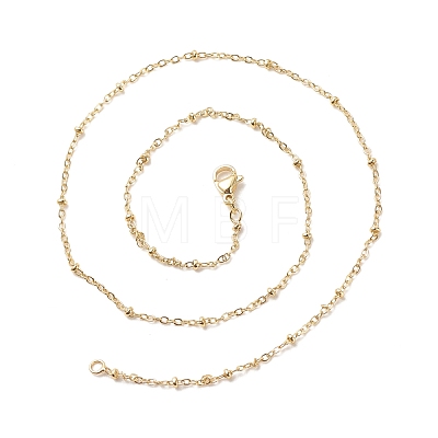 Brass Satellite Chains Necklace for Women NJEW-P265-38G-1