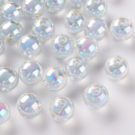 Transparent Acrylic Beads TACR-S152-15B-SS2113-1