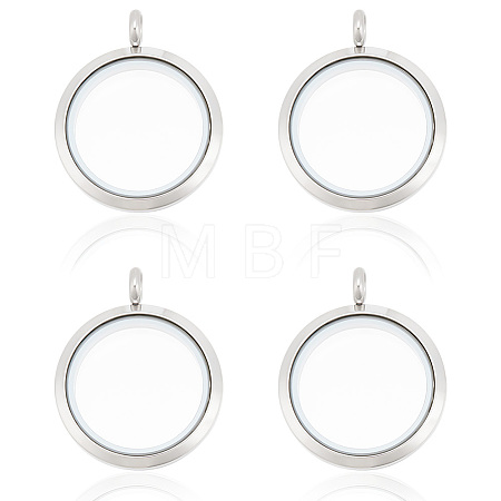 DIY Blank Floating Charm Necklace Making Kit DIY-DR0001-21-1