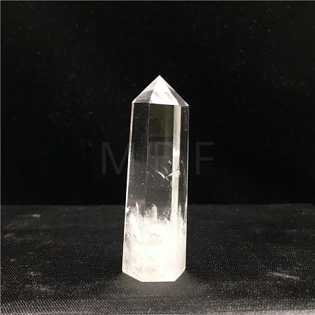 Point Tower Natural Quartz Crystal Home Display Decoration PW23030646627-1