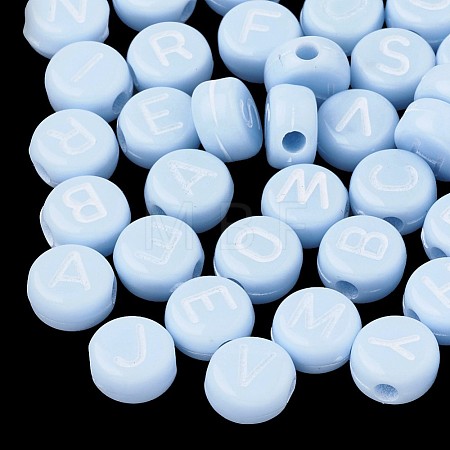 Opaque Acrylic Beads MACR-S273-11B-1