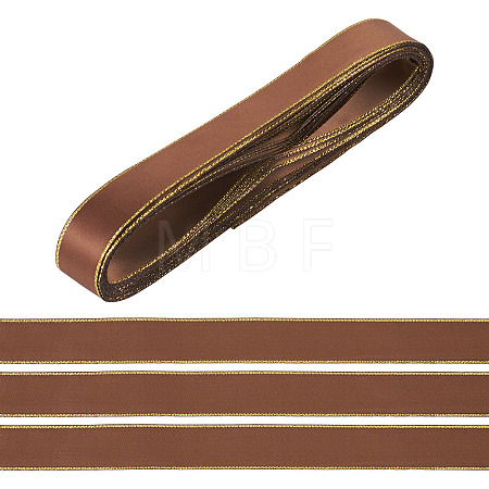 5M Polyester Gold Edged Satin Ribbon OCOR-TADJ0001-05J-1