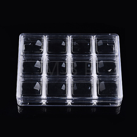 Rectangle Polystyrene Plastic Bead Storage Containers CON-N011-045-1