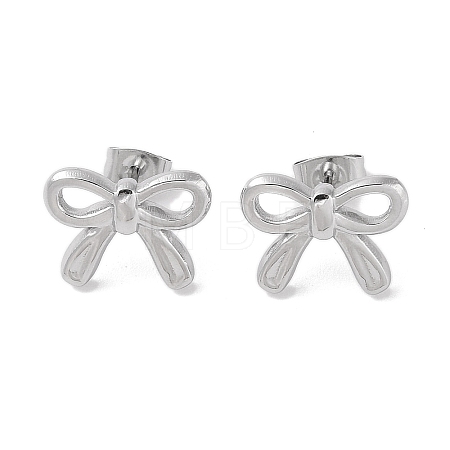 Non-Tarnish 304 Stainless Steel Stud Earrings EJEW-S227-30P-05-1