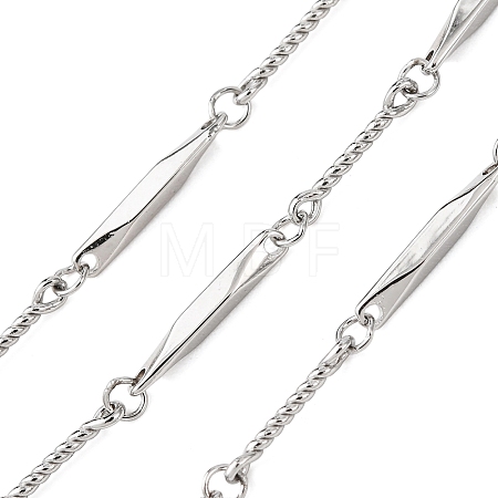 304 & 201 Stainless Steel Bar Link Chains CHS-H117-17P-1