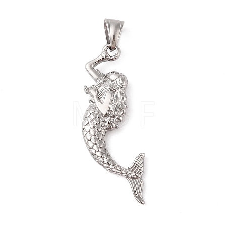 Non-Tarnish 304 Stainless Steel Big Pendants STAS-Z071-01P-1