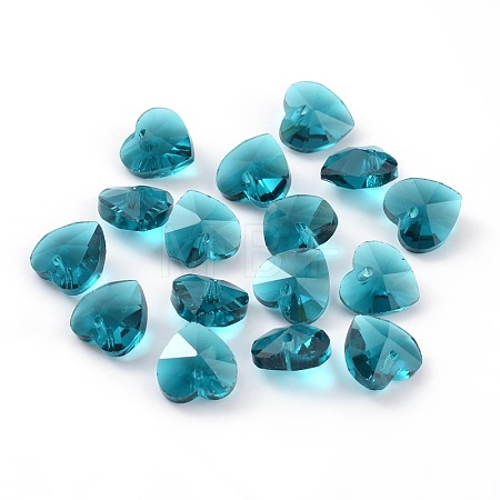 Romantic Valentines Ideas Glass Charms G030V14mm-14-1
