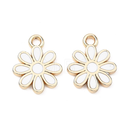 Alloy Enamel Pendants ENAM-G235-05G-01-1