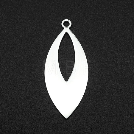 Tarnish Resistant 201 Stainless Steel Open Back Bezel Pendants STAS-R111-LA071-15-1