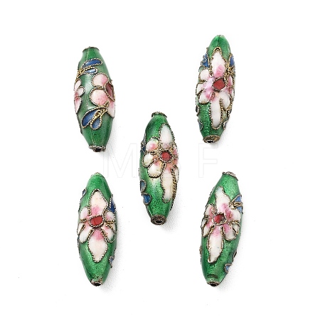 Handmade Cloisonne Beads CLB-Q002-07A-1