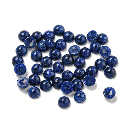 Dyed Natural Lapis Lazuli Cabochons G-Q173-01A-12-1