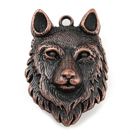 Tibetan Style Alloy Pendants FIND-C052-12R-1