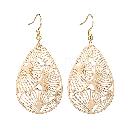 Brass Dangle Earrings FS-WGC6E98-02-1
