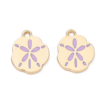 Alloy Enamel Pendants ENAM-G235-08G-05-1