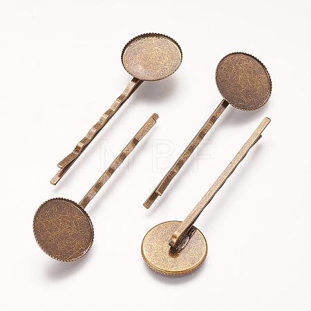 Iron Hair Bobby Pin Findings PHAR-Q029-AB-1