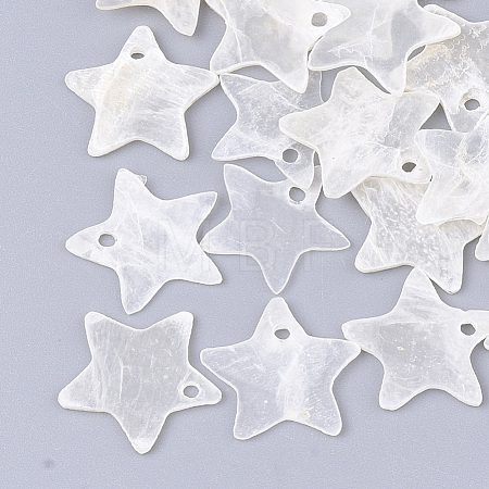 Capiz Shell Charms X-SHEL-T012-24-1