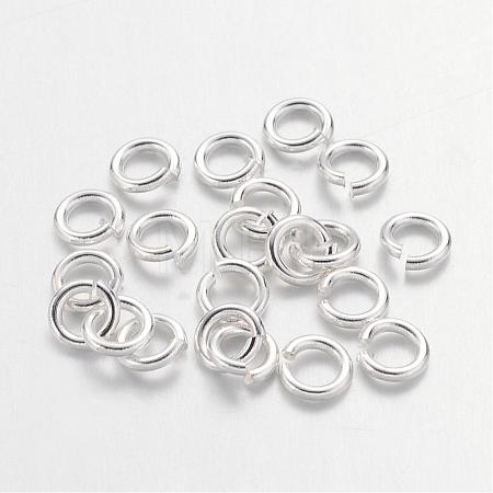 Brass Open Jump Rings X-JRC4MM-S-1